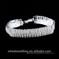 Factory Price Crystal Silver Elegent Rome Bracelet For Lady